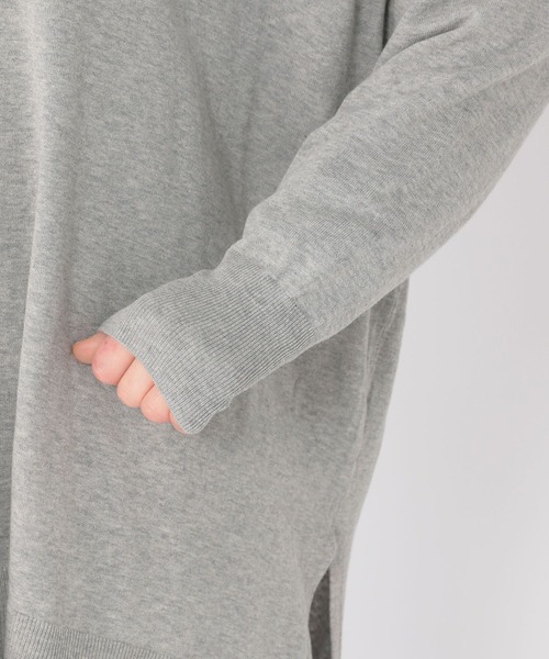 studio CLIP（スタディオクリップ）の「【新色追加】14ゲージハイツイストコットンVネックカーディガン（カーディガン/ボレロ・レディース・アイボリー/ライトグレー/カーキ/ネイビー/ブラック/イエロー/ブルー/グリーン・FREE）」の22枚目の写真