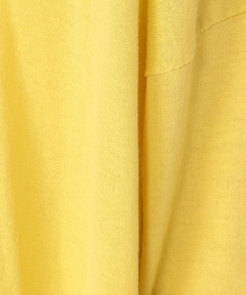 studio CLIP（スタディオクリップ）の「【新色追加】14ゲージハイツイストコットンVネックカーディガン（カーディガン/ボレロ・レディース・アイボリー/ライトグレー/カーキ/ネイビー/ブラック/イエロー/ブルー/グリーン・FREE）」の10枚目の写真