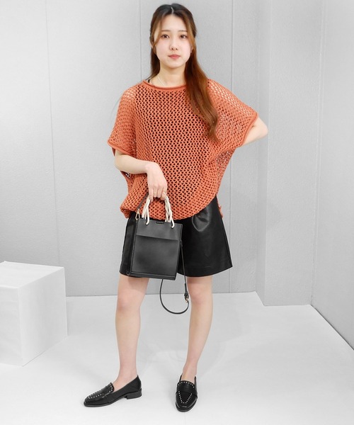 minia(ミニア)の「スタッズローファー/かかとが踏めるバブーシュ ◇(ローファー・レディース・ブラック/ベージュ/シルバー・LL/S/M/L)」の21枚目の写真