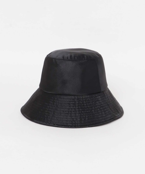 SENSE OF PLACE by URBAN RESEARCH（センスオブプレイスバイアーバンリサーチ）の「布帛中ツバハット（ハット・レディース・ブラック/ベージュ/イエロー・ONE）」の10枚目の写真