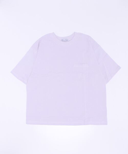 STYLEBLOCK(スタイルブロック)の「ヘビーウエイトポケット付ビッグTシャツ(Tシャツ/カットソー・メンズ・ホワイト/ブラック/ベージュ/カーキ/ミント/ホワイト×ブラック/グリーン系その他/ベージュ系その他/ブラック×ホワイト/パープル系その他・LL/M/L)」の16枚目の写真