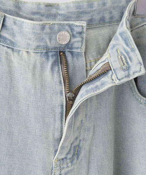 Anchor Smith（アンカー スミス）の「セミワイド ルーズストレートデニムパンツ（デニムパンツ・メンズ・ライトブルー/ブラック/ブルー/グレー・S/M/L/XL）」の15枚目の写真