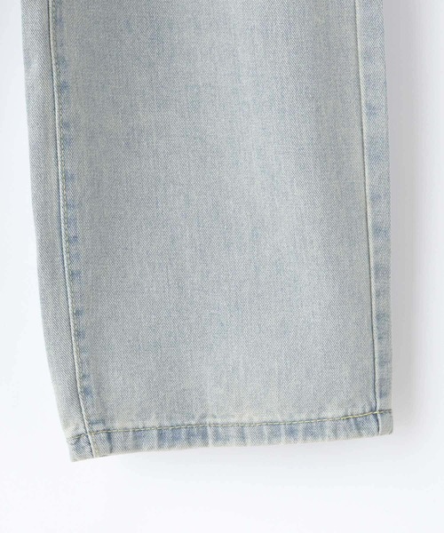 Anchor Smith（アンカー スミス）の「セミワイド ルーズストレートデニムパンツ（デニムパンツ・メンズ・ライトブルー/ブラック/ブルー/グレー・S/M/L/XL）」の20枚目の写真