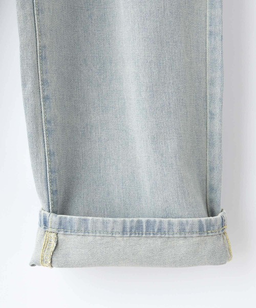 Anchor Smith（アンカー スミス）の「セミワイド ルーズストレートデニムパンツ（デニムパンツ・メンズ・ライトブルー/ブラック/ブルー/グレー・S/M/L/XL）」の21枚目の写真