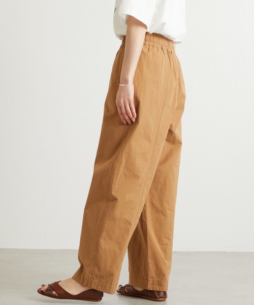 BEARDSLEY(ビアズリー)の「ワイドイージーパンツ(その他パンツ・レディース・カーキ/キャメル・FREE)」の8枚目の写真