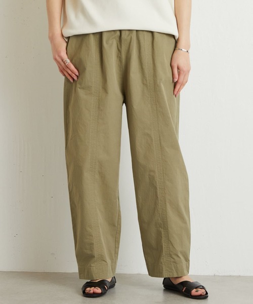 BEARDSLEY(ビアズリー)の「ワイドイージーパンツ(その他パンツ・レディース・カーキ/キャメル・FREE)」の12枚目の写真