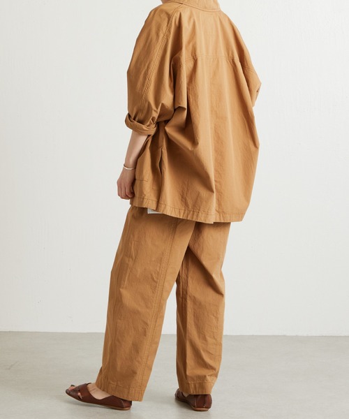 BEARDSLEY(ビアズリー)の「ワイドイージーパンツ(その他パンツ・レディース・カーキ/キャメル・FREE)」の15枚目の写真