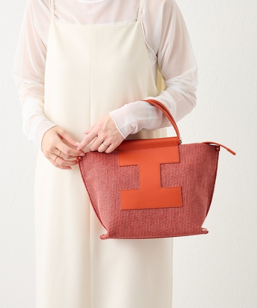 【イアクッチ】ソルベット L PAGLIA/RUGA トートバッグ IACUCCI トートバッグ ソルベット L PAGLIA/RUGA レディース