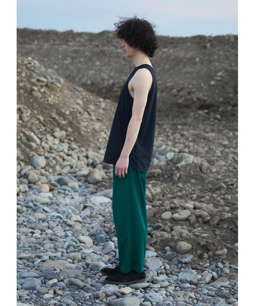 Iroquois(イロコイ)の「LONG T/T(タンクトップ・メンズ・ホワイト/ブラック/ベージュ/ブラウン・1/2/3)」の10枚目の写真