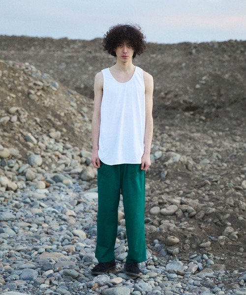 Iroquois(イロコイ)の「LONG T/T(タンクトップ・メンズ・ホワイト/ブラック/ベージュ/ブラウン・1/2/3)」の5枚目の写真