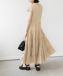 ティアードマキシワンピース