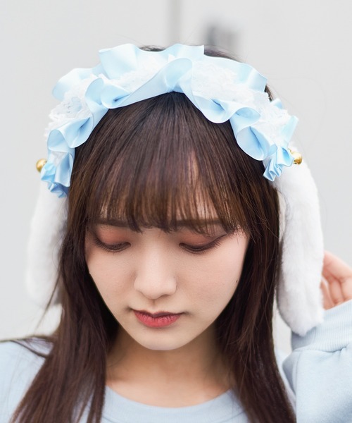 SPINNS（スピンズ）の「うさぎ耳カチューシャ（カチューシャ）」 - WEAR