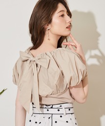 NOELA | ボリュームカラードッキングニット(ニット/セーター)