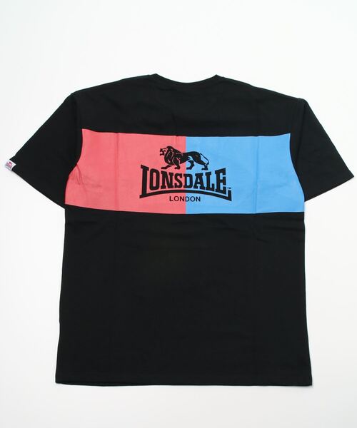 LONSDALE(ロンズデール)の「LONSDALE オーバーサイズ 天竺 コットン バックプリント 半袖 Tシャツ 男女兼用(Tシャツ/カットソー・メンズ・ホワイト/ブラック・S/M/L/LL)」の15枚目の写真