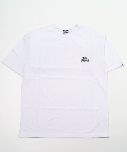 LONSDALE(ロンズデール)の「LONSDALE オーバーサイズ 天竺 コットン バックプリント 半袖 Tシャツ 男女兼用(Tシャツ/カットソー・メンズ・ホワイト/ブラック・S/M/L/LL)」の12枚目の写真
