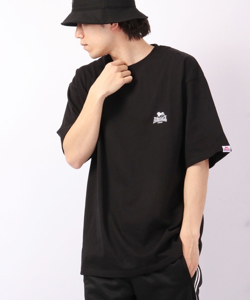 LONSDALE(ロンズデール)の「LONSDALE オーバーサイズ 天竺 コットン バックプリント 半袖 Tシャツ 男女兼用(Tシャツ/カットソー・メンズ・ホワイト/ブラック・S/M/L/LL)」の7枚目の写真