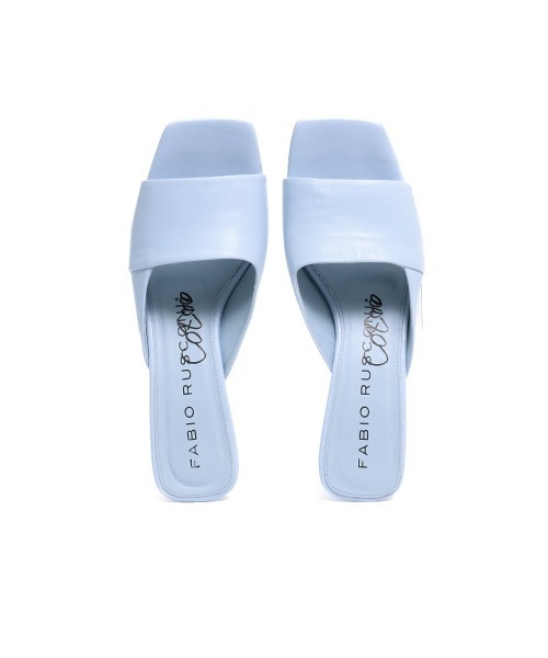 FABIO RUSCONI（ファビオルスコーニ）の「【FABIO RUSCONI×COZ/ファビオルスコーニ】 2210COZ NATUR CIELO6983 / ミュールサンダル（サンダル・レディース・サックスブルー・34/35/36/37/38/39）」の4枚目の写真