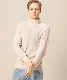 BEAUTY&YOUTH UNITED ARROWS | BY エア コットン タートルネック ニット ◆(ニット/セーター)