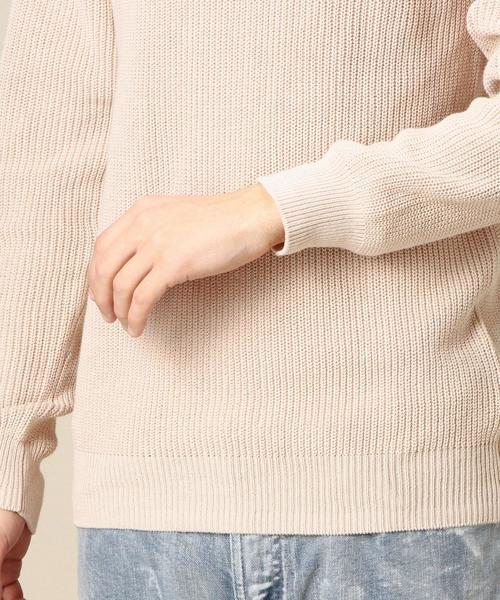BEAUTY&YOUTH UNITED ARROWS(ビューティーアンドユースユナイテッドアローズ)の「BY エア コットン タートルネック ニット ◆(ニット/セーター・メンズ・ホワイト/ナチュラル/ネイビー・SMALL/MEDIUM/LARGE/X-LARGE)」の9枚目の写真