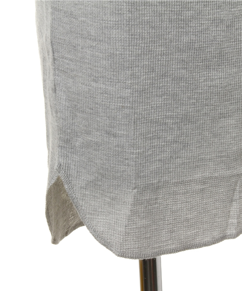 WEGO（ウィゴー）の「WEGO/ワッフルラウンドロングタンクトップ（タンクトップ・メンズ・ホワイト/ブラック/杢グレー・MEDIUM/LARGE）」の8枚目の写真