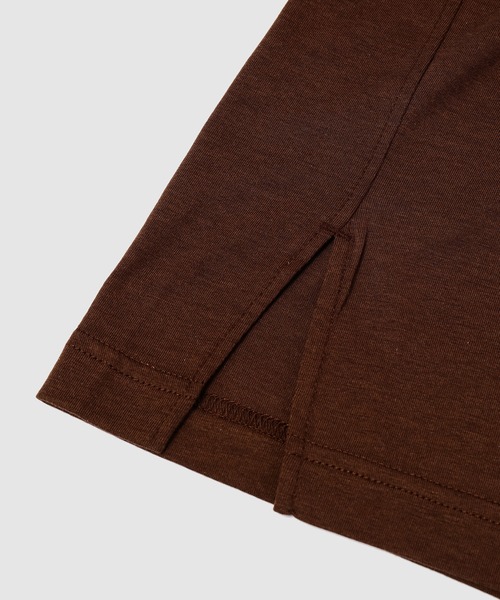 A-COLD-WALL*(アコールドウォール)の「SYSTEM LOUNGE LONGSLEEVE T-SHIRT(Tシャツ/カットソー・メンズ・ライトグレー/ダークブラウン・M/L)」の5枚目の写真