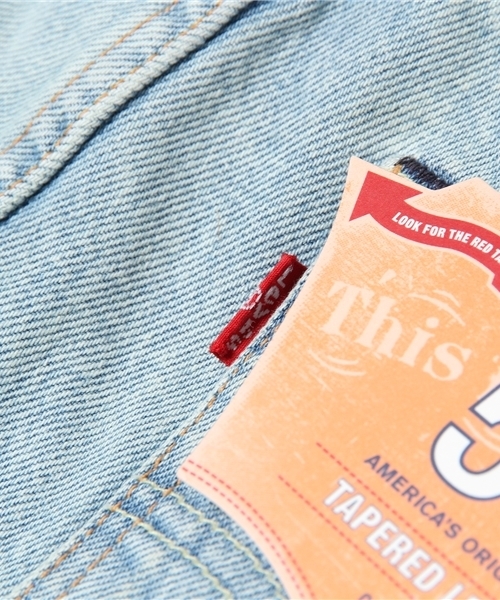 Levi's(リーバイス)の「501(R) CT カスタムテーパードジーンズ ライトインディゴブルー CONE MILLS/12.5oz(デニムパンツ・メンズ・ライトインディゴブルー・34inch/32inch/33inch/28inch/30inch/31inch/29inch)」の8枚目の写真
