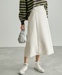 ROPE' PICNIC | 【WEB限定カラー:ピンク】ラク美/セミフレアスカート(スカート)