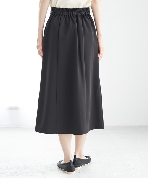 【美品】ロエベ ロング スカート LOEWE(ロエベ) ロングスカート オレンジ サイズ 6｜【公式
