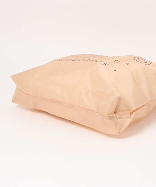 ALMOND(アーモンド)の「ECO BAG/アーモンドエコバッグ(エコバッグ/サブバッグ・メンズ・ホワイト/サンドベージュ・FREE)」の5枚目の写真