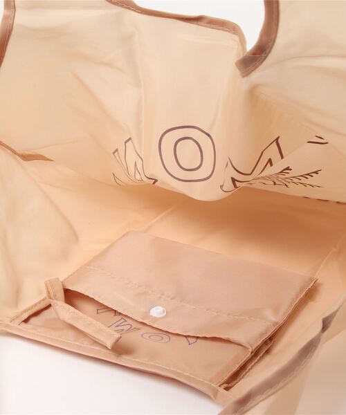 ALMOND(アーモンド)の「ECO BAG/アーモンドエコバッグ(エコバッグ/サブバッグ・メンズ・ホワイト/サンドベージュ・FREE)」の6枚目の写真