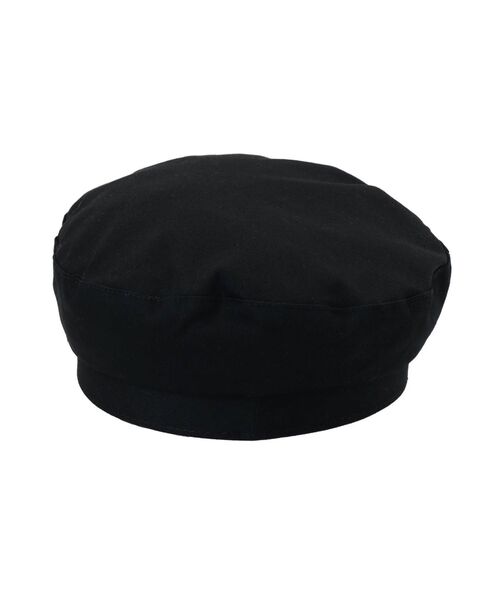 MURUA（ムルーア）の「マットチェーンマリンキャップ（キャスケット・レディース・ホワイト/ブラック・FREE）」の7枚目の写真