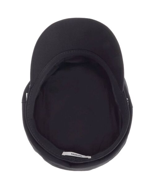 MURUA（ムルーア）の「マットチェーンマリンキャップ（キャスケット・レディース・ホワイト/ブラック・FREE）」の9枚目の写真