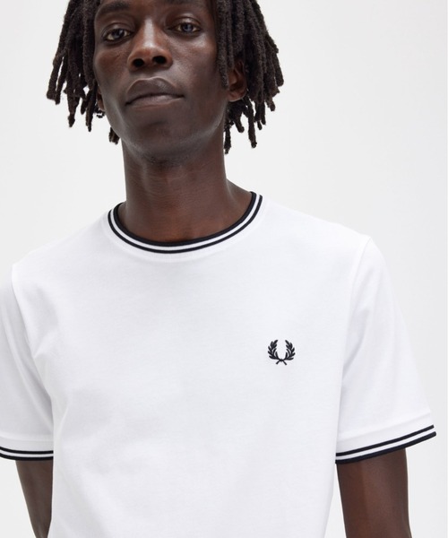 FRED PERRY（フレッドペリー）の「TWIN TIPPED T-SHIRT M1588