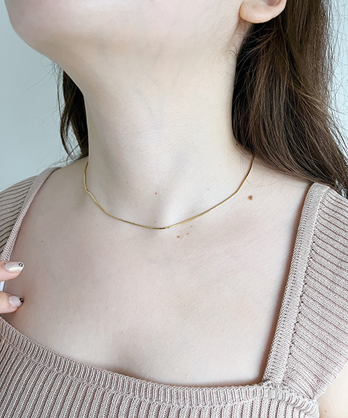 VENCEEXCHANGE(ヴァンスエクスチェンジ)の「シンプルネックレス(ネックレス・レディース・Silver/GOLD ・FREE)」の2枚目の写真