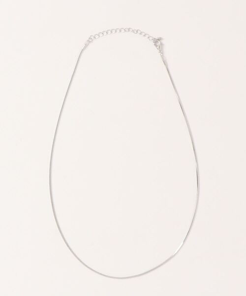 VENCEEXCHANGE(ヴァンスエクスチェンジ)の「シンプルネックレス(ネックレス・レディース・Silver/GOLD ・FREE)」の4枚目の写真