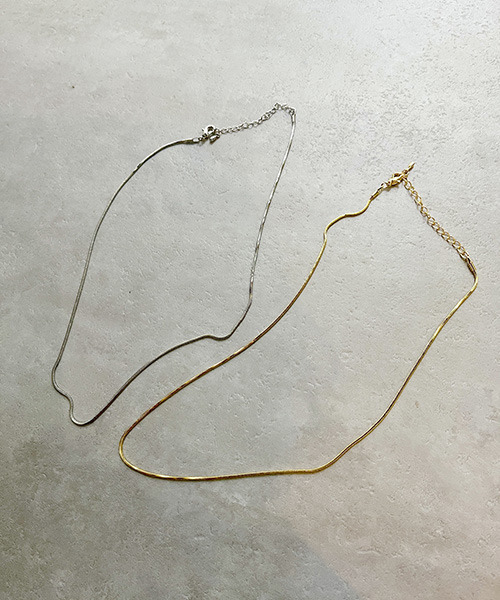 VENCEEXCHANGE(ヴァンスエクスチェンジ)の「シンプルネックレス(ネックレス・レディース・Silver/GOLD ・FREE)」の11枚目の写真