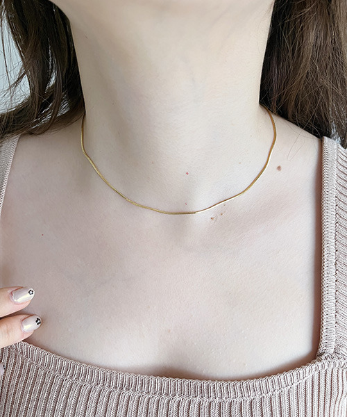 VENCEEXCHANGE(ヴァンスエクスチェンジ)の「シンプルネックレス(ネックレス・レディース・Silver/GOLD ・FREE)」の10枚目の写真