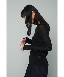 Crew neck mesh inner tops