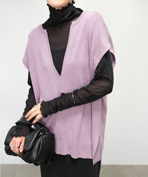 ＡＮＤＪ | 【2022/AW】メロウシアーハイネックトップス(Tシャツ/カットソー)