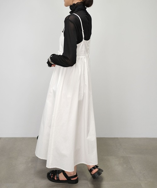 ＡＮＤＪ（アンドジェイ）の「【2022/AW】メロウシアーハイネックトップス（Tシャツ/カットソー・レディース・オレンジ/ベージュ系その他/ブラック/イエロー・M）」の9枚目の写真