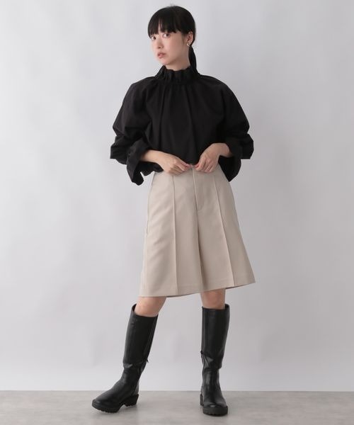 LOWRYS FARM(ローリーズファーム)の「スタンドフリルブラウス 344684(シャツ/ブラウス・レディース・ホワイト/ホワイト系その他/ブラック/イエロー・FREE)」の16枚目の写真