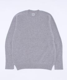 Ｔｏｍ　ｗｏｏｄ／トムウッド/ＲｏｕｎｄＮｅｃｋ　ＫｎｉｔＧｒｅｙＭｅｌａｎｇｅ