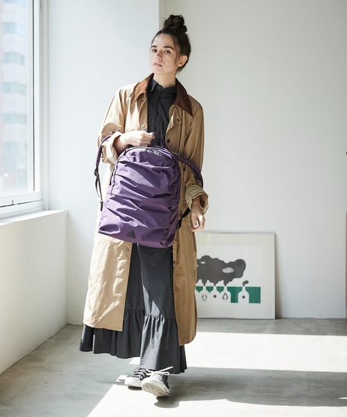 ANONYM CRAFTSMAN DESIGN（アノニムクラフツマンデザイン）の「【ANONYM CRAFTSMAN DESIGN / アノニム クラフツマン デザイン】DAYPACK #01 HB デイパック（バックパック/リュック・レディース・チャコールグレー/ブラック/パープル/ネイビー/ダークグレー/サンドベージュ/カーキブラウン/オリーブドラブ・FREE）」の8枚目の写真