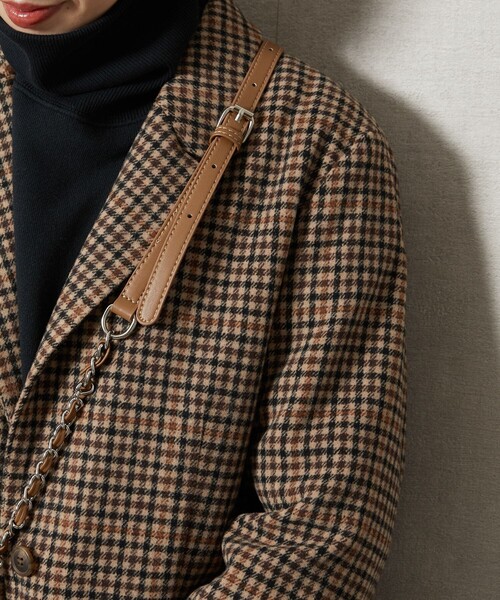 FREAK'S STORE（フリークスストア）の「【WEB限定】キルティングミニショルダーバッグ（ショルダーバッグ・レディース・ナチュラル/ブラック/グリーン/キャメル・ONE SIZE）」の7枚目の写真