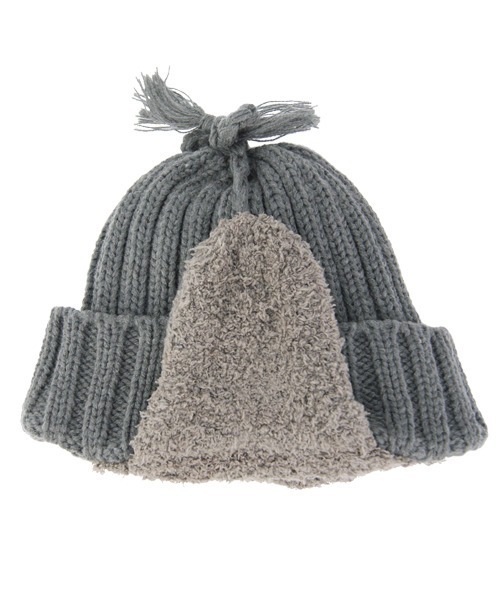 Ruben（ルーベン）の「EARCOVER BORE WATCH／イヤーカバーボア ニットキャップ（ニットキャップ/ビーニー・レディース・ブラック/カーキ/グレー/ホワイト・FREE）」の13枚目の写真