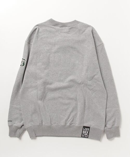 Back Channel(バックチャンネル)の「AMSTERDAM CREW SWEAT(スウェット・メンズ・ブラック/ミックスグレー/サックスブルー・SMALL/MEDIUM/LARGE/X-LARGE/XX-LARGE)」の10枚目の写真
