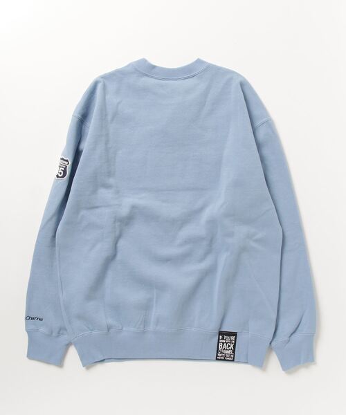 Back Channel(バックチャンネル)の「AMSTERDAM CREW SWEAT(スウェット・メンズ・ブラック/ミックスグレー/サックスブルー・SMALL/MEDIUM/LARGE/X-LARGE/XX-LARGE)」の11枚目の写真