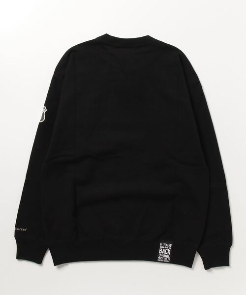 Back Channel(バックチャンネル)の「AMSTERDAM CREW SWEAT(スウェット・メンズ・ブラック/ミックスグレー/サックスブルー・SMALL/MEDIUM/LARGE/X-LARGE/XX-LARGE)」の12枚目の写真
