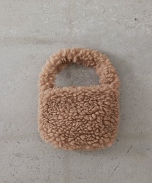 EFOLE | 【EFOLE】 フェイクファー　もこもこ　ミニバッグ(ハンドバッグ)