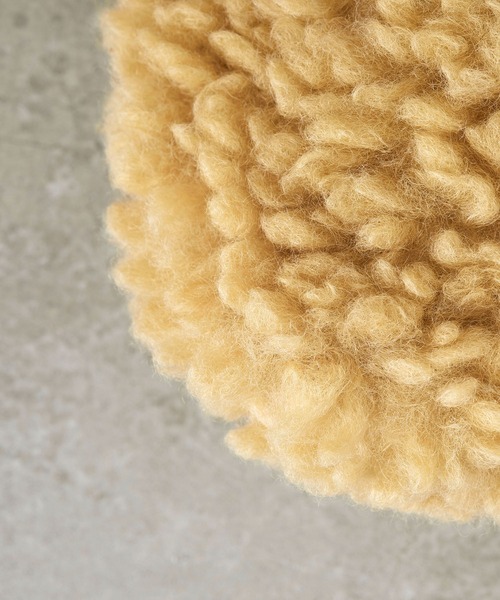 EFOLE（エフォル）の「フェイクファー　もこもこ　ミニバッグ（ハンドバッグ・レディース・パープル/イエロー/ミント/キャメル・FREE）」の13枚目の写真